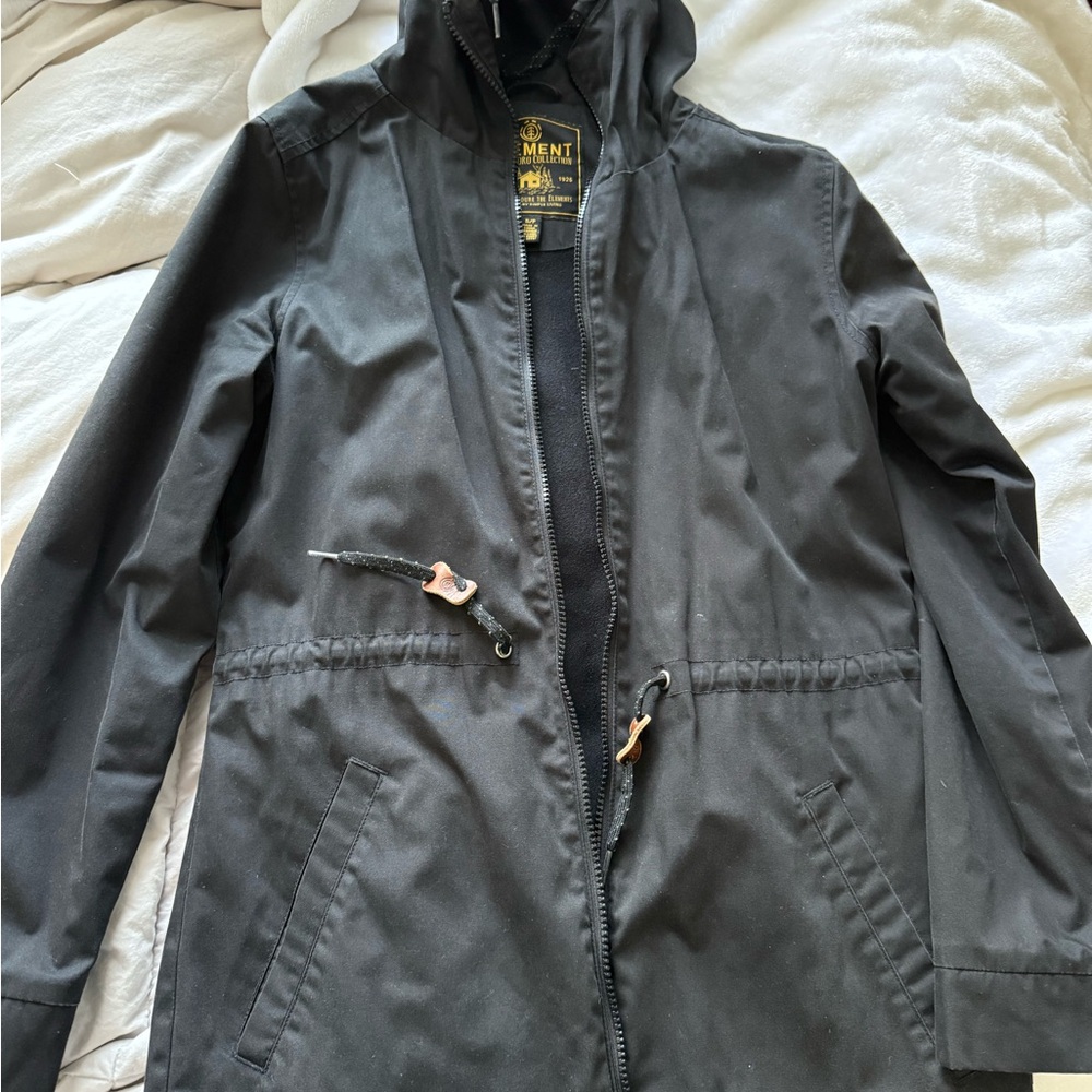 Element Black Utility Jacket With Minimalist Desi… - image 1